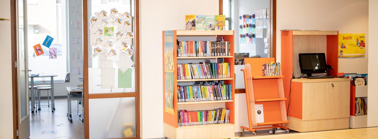 De bibliotheek op school